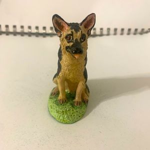 Vintage Basil Matthews England German Shepherd Figurine